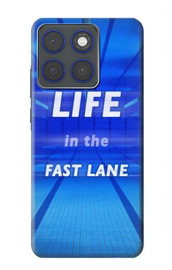 S3136 Life in the Fast Lane Swimming Pool Hülle Schutzhülle Taschen für Motorola Edge 70