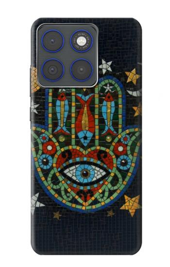 S3175 Hamsa Hand Mosaics Hülle Schutzhülle Taschen für Motorola Edge 70