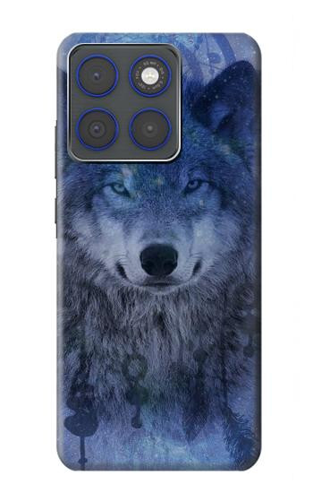 S3410 Wolf Dream Catcher Hülle Schutzhülle Taschen für Motorola Edge 70