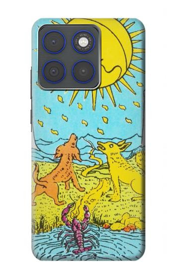 S3435 Tarot Card Moon Hülle Schutzhülle Taschen für Motorola Edge 70