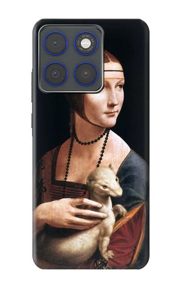 S3471 Lady Ermine Leonardo da Vinci Hülle Schutzhülle Taschen für Motorola Edge 70