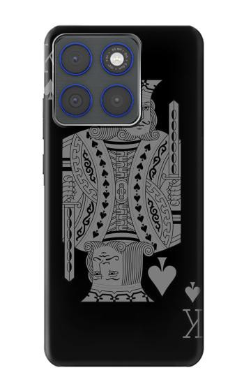 S3520 Black King Spade Hülle Schutzhülle Taschen für Motorola Edge 70