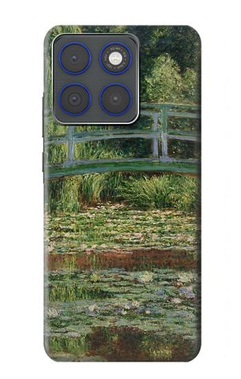 S3674 Claude Monet Footbridge and Water Lily Pool Hülle Schutzhülle Taschen für Motorola Edge 70