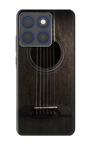 S3834 Old Woods Black Guitar Hülle Schutzhülle Taschen für Motorola Edge 70