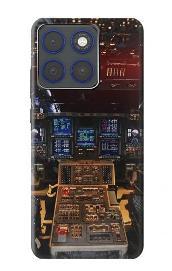 S3836 Airplane Cockpit Hülle Schutzhülle Taschen für Motorola Edge 70