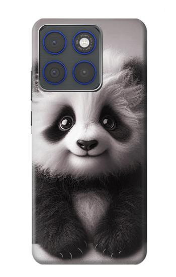 S3978 Cute Baby Panda Hülle Schutzhülle Taschen für Motorola Edge 70