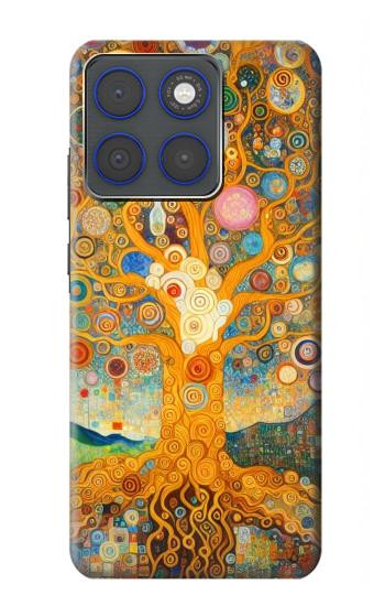 S4007 Tree of Life Painting Hülle Schutzhülle Taschen für Motorola Edge 70