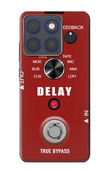 S4011 Red Guitar Analog Delay Graphic Hülle Schutzhülle Taschen für Motorola Edge 70
