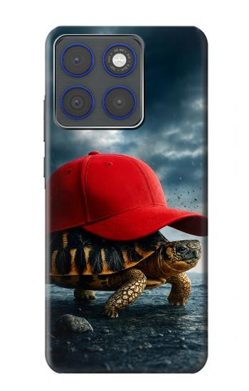 S4056 Madagascar Turtle Red Cap Hülle Schutzhülle Taschen für Motorola Edge 70