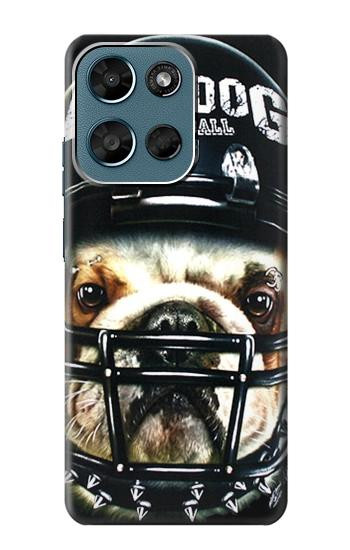 S0098 Bulldog American Football Hülle Schutzhülle Taschen für Motorola Moto G (2026), G Play (2026)