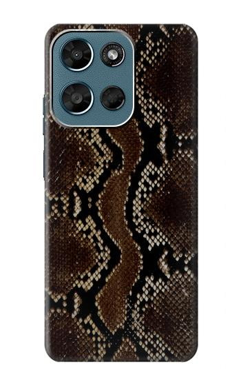 S0553 Snake Skin Hülle Schutzhülle Taschen für Motorola Moto G (2026), G Play (2026)