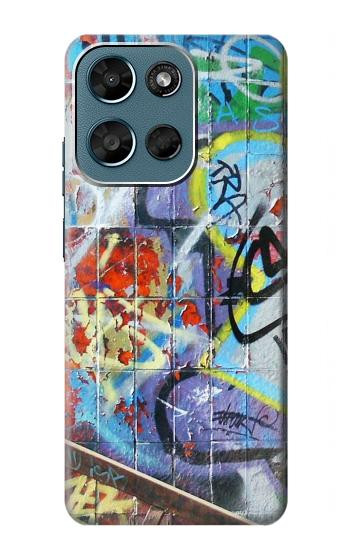S0588 Wall Graffiti Hülle Schutzhülle Taschen für Motorola Moto G (2026), G Play (2026)