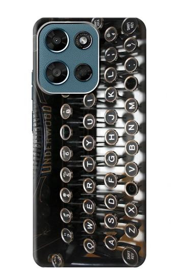 S0620 Typewriter Hülle Schutzhülle Taschen für Motorola Moto G (2026), G Play (2026)