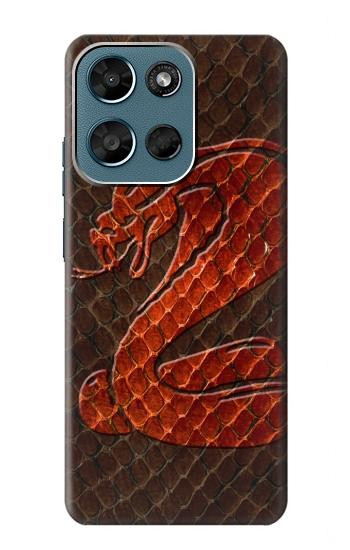 S0663 Cobra Snake Skin Hülle Schutzhülle Taschen für Motorola Moto G (2026), G Play (2026)
