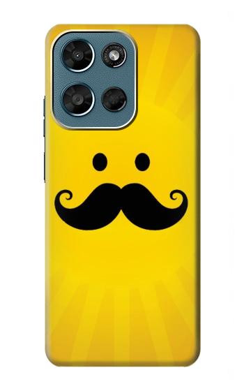 S1145 Yellow Mustache Sun Hülle Schutzhülle Taschen für Motorola Moto G (2026), G Play (2026)