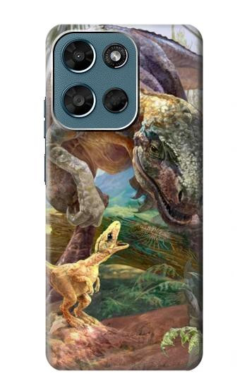 S1290 Dinosaurs T-Rex Hülle Schutzhülle Taschen für Motorola Moto G (2026), G Play (2026)