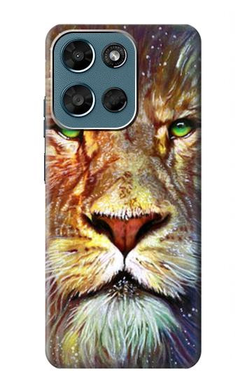 S1354 Lion Hülle Schutzhülle Taschen für Motorola Moto G (2026), G Play (2026)