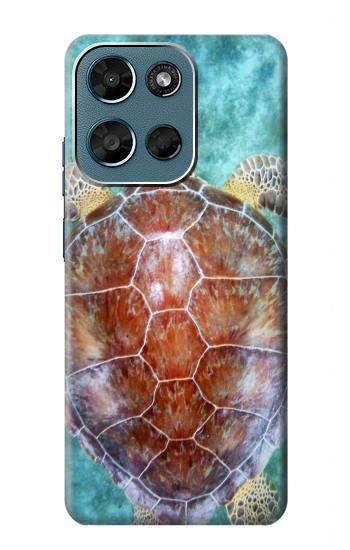 S1424 Sea Turtle Hülle Schutzhülle Taschen für Motorola Moto G (2026), G Play (2026)