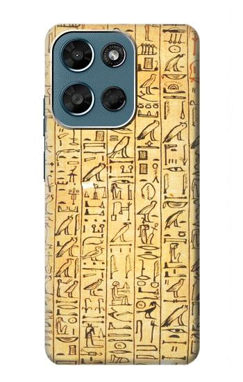 S1625 Egyptian Coffin Texts Hülle Schutzhülle Taschen für Motorola Moto G (2026), G Play (2026)