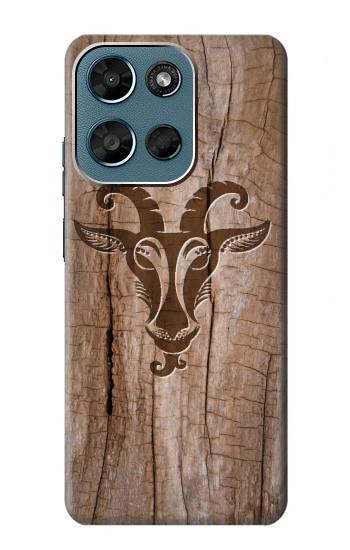 S2183 Goat Wood Graphic Printed Hülle Schutzhülle Taschen für Motorola Moto G (2026), G Play (2026)