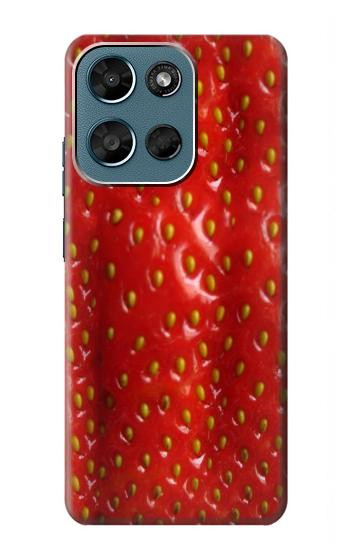 S2225 Strawberry Hülle Schutzhülle Taschen für Motorola Moto G (2026), G Play (2026)