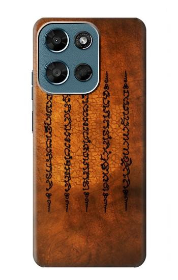 S2251 Five Rows Success And Good Luck Tattoo Hülle Schutzhülle Taschen für Motorola Moto G (2026), G Play (2026)