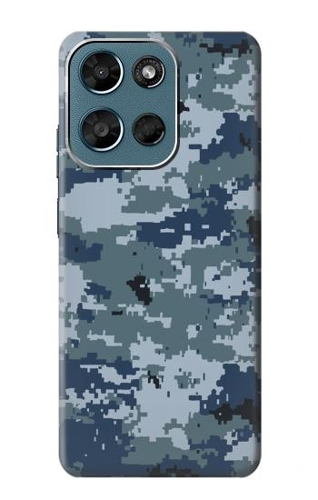 S2346 Navy Camo Camouflage Graphic Hülle Schutzhülle Taschen für Motorola Moto G (2026), G Play (2026)