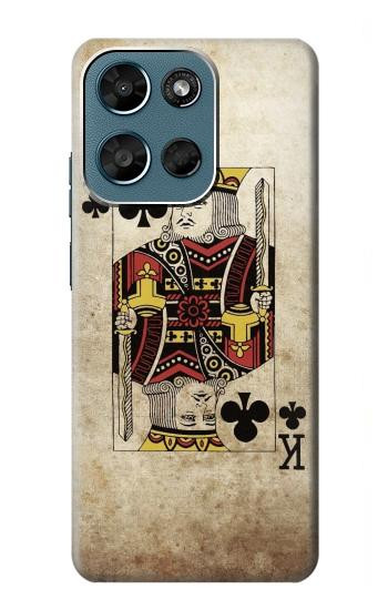 S2528 Poker King Card Hülle Schutzhülle Taschen für Motorola Moto G (2026), G Play (2026)