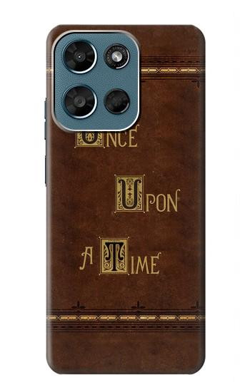 S2643 Once Upon A Time Book Hülle Schutzhülle Taschen für Motorola Moto G (2026), G Play (2026)