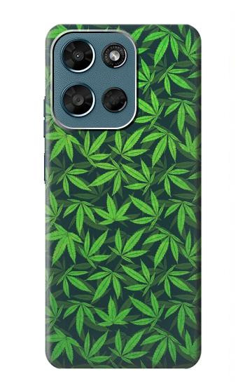 S2666 Marijuana Pattern Hülle Schutzhülle Taschen für Motorola Moto G (2026), G Play (2026)