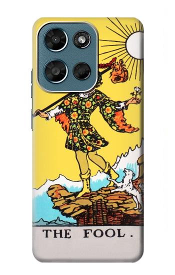 S2810 Tarot Card The Fool Hülle Schutzhülle Taschen für Motorola Moto G (2026), G Play (2026)