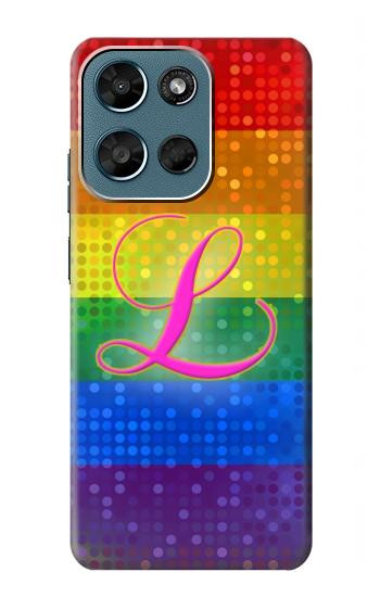 S2900 Rainbow LGBT Lesbian Pride Flag Hülle Schutzhülle Taschen für Motorola Moto G (2026), G Play (2026)