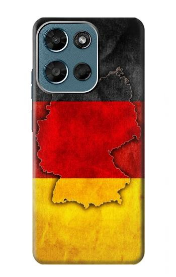 S2935 Germany Flag Map Hülle Schutzhülle Taschen für Motorola Moto G (2026), G Play (2026)