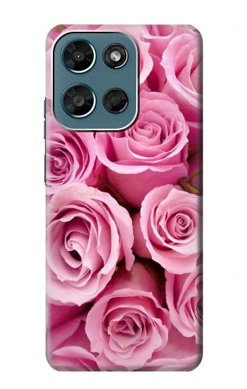 S2943 Pink Rose Hülle Schutzhülle Taschen für Motorola Moto G (2026), G Play (2026)