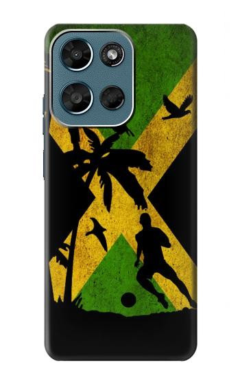 S2975 Jamaica Football Soccer Hülle Schutzhülle Taschen für Motorola Moto G (2026), G Play (2026)