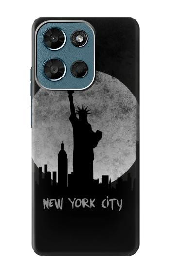 S3097 New York City Hülle Schutzhülle Taschen für Motorola Moto G (2026), G Play (2026)