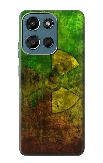 S3202 Radioactive Nuclear Hazard Symbol Hülle Schutzhülle Taschen für Motorola Moto G (2026), G Play (2026)