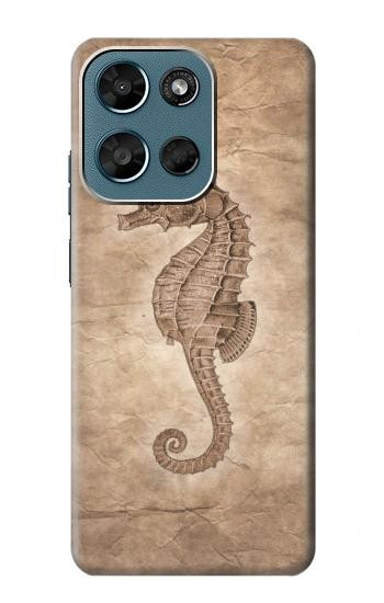 S3214 Seahorse Skeleton Fossil Hülle Schutzhülle Taschen für Motorola Moto G (2026), G Play (2026)