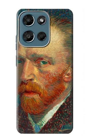 S3335 Vincent Van Gogh Self Portrait Hülle Schutzhülle Taschen für Motorola Moto G (2026), G Play (2026)