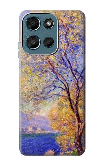 S3339 Claude Monet Antibes Seen from the Salis Gardens Hülle Schutzhülle Taschen für Motorola Moto G (2026), G Play (2026)
