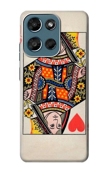 S3429 Queen Hearts Card Hülle Schutzhülle Taschen für Motorola Moto G (2026), G Play (2026)