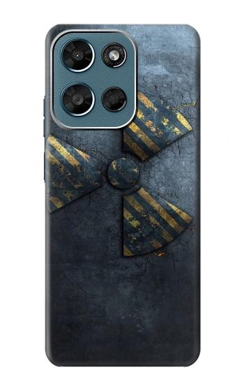 S3438 Danger Radioactive Hülle Schutzhülle Taschen für Motorola Moto G (2026), G Play (2026)