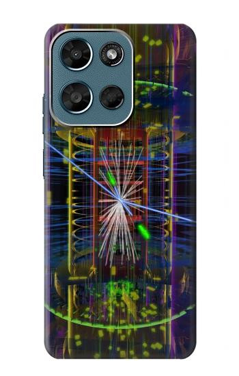 S3545 Quantum Particle Collision Hülle Schutzhülle Taschen für Motorola Moto G (2026), G Play (2026)