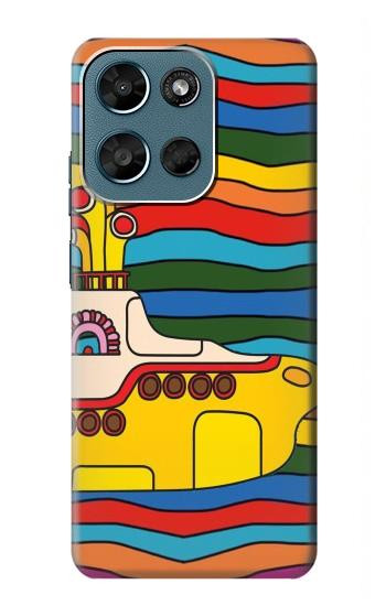 S3599 Hippie Submarine Hülle Schutzhülle Taschen für Motorola Moto G (2026), G Play (2026)