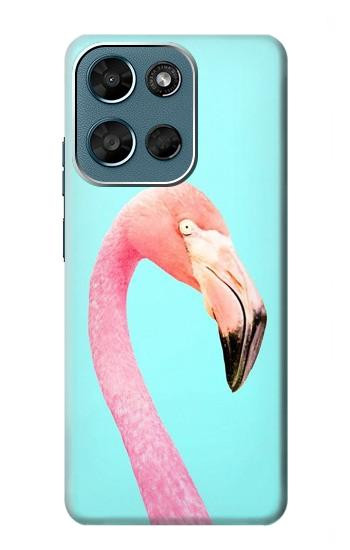 S3708 Pink Flamingo Hülle Schutzhülle Taschen für Motorola Moto G (2026), G Play (2026)