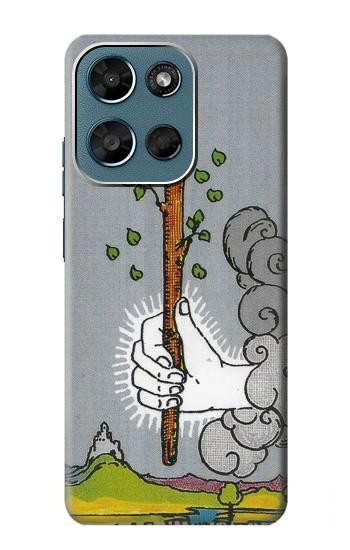 S3723 Tarot Card Age of Wands Hülle Schutzhülle Taschen für Motorola Moto G (2026), G Play (2026)