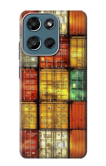 S3861 Colorful Container Block Hülle Schutzhülle Taschen für Motorola Moto G (2026), G Play (2026)
