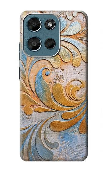 S3875 Canvas Vintage Rugs Hülle Schutzhülle Taschen für Motorola Moto G (2026), G Play (2026)