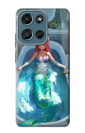 S3911 Cute Little Mermaid Aqua Spa Hülle Schutzhülle Taschen für Motorola Moto G (2026), G Play (2026)