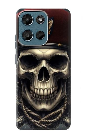 S4014 Skull Soldier Army Hülle Schutzhülle Taschen für Motorola Moto G (2026), G Play (2026)